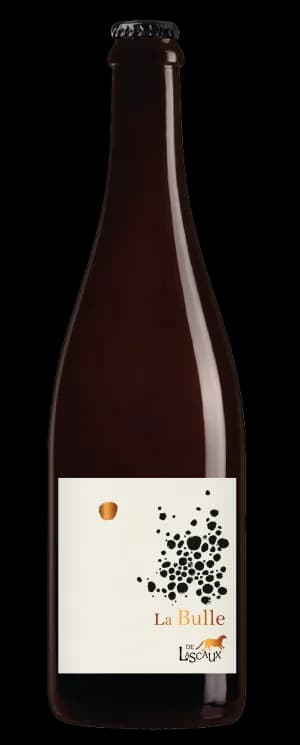 Bouteille de La Bulle de Lascaux — CHATEAU DE LASCAUX, vin blanc pétillant