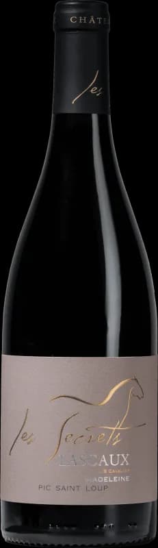 Bouteille de Les Secrets - Madeleine — CHATEAU DE LASCAUX, vin rouge