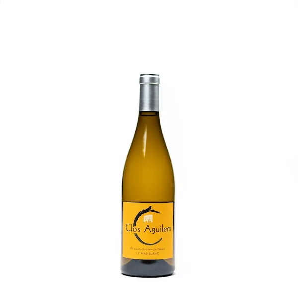 Bouteille de Le Mas Blanc — CLOS AGUILEM, vin blanc