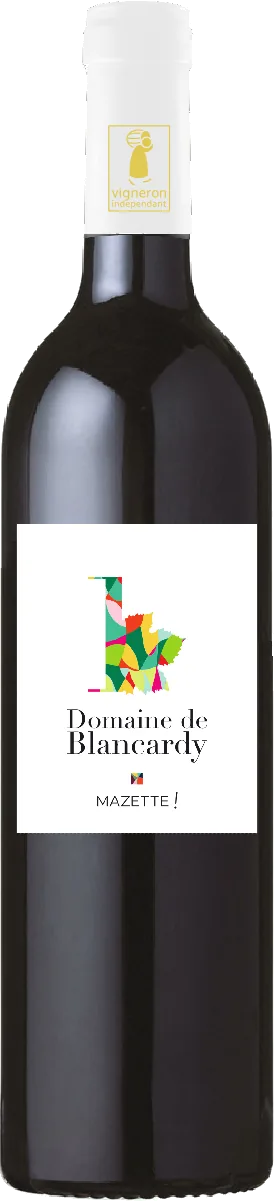 Bouteille de Mazette! — DOMAINE BLANCARDY, vin rouge/blanc/rosé