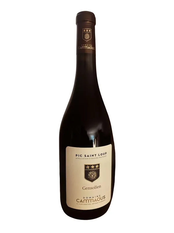 Bouteille de Gensollen — DOMAINE CAMMAOUS CAUSSARELLE, vin rouge