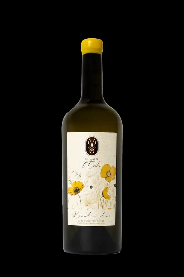 Bouteille de Bouton d'Or — DOMAINE DE L'EVOHE, vin blanc