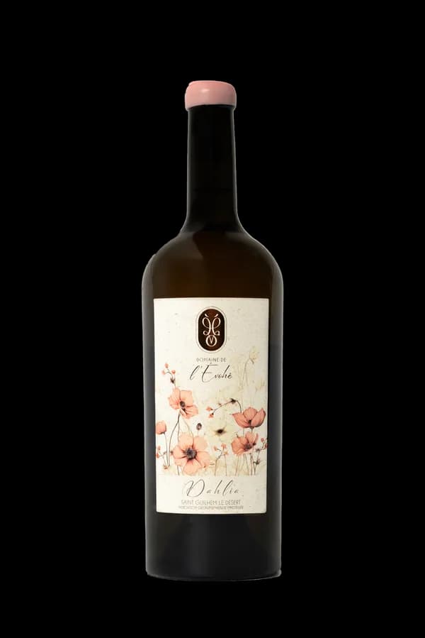 Bouteille de Dahlia — DOMAINE DE L'EVOHE, vin rosé