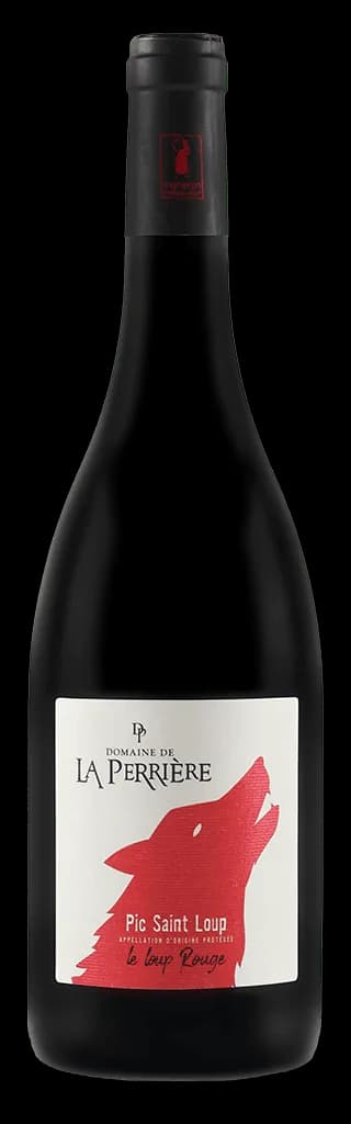 Bouteille de Le Loup Rouge — DOMAINE DE LA PERRIERE, vin rouge