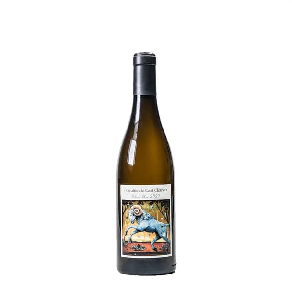 Bouteille de Bélier Bleu Blanc — DOMAINE DE SAINT-CLEMENT, vin blanc