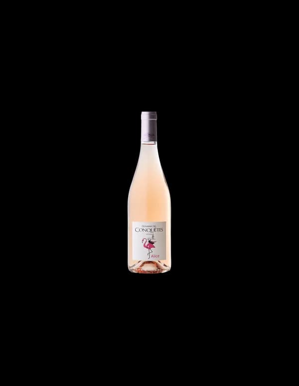 Bouteille de Alice — DOMAINE DES CONQUETES, vin rosé