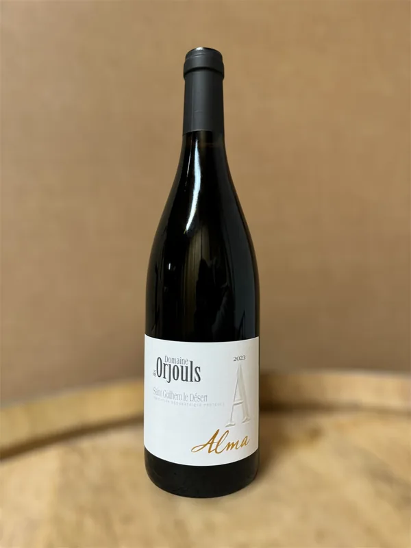 Bouteille de Alma — DOMAINE DES ORJOULS, vin rouge