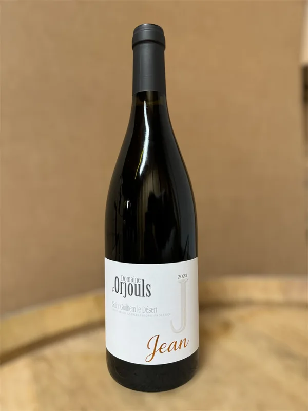 Bouteille de Jean — DOMAINE DES ORJOULS, vin rouge