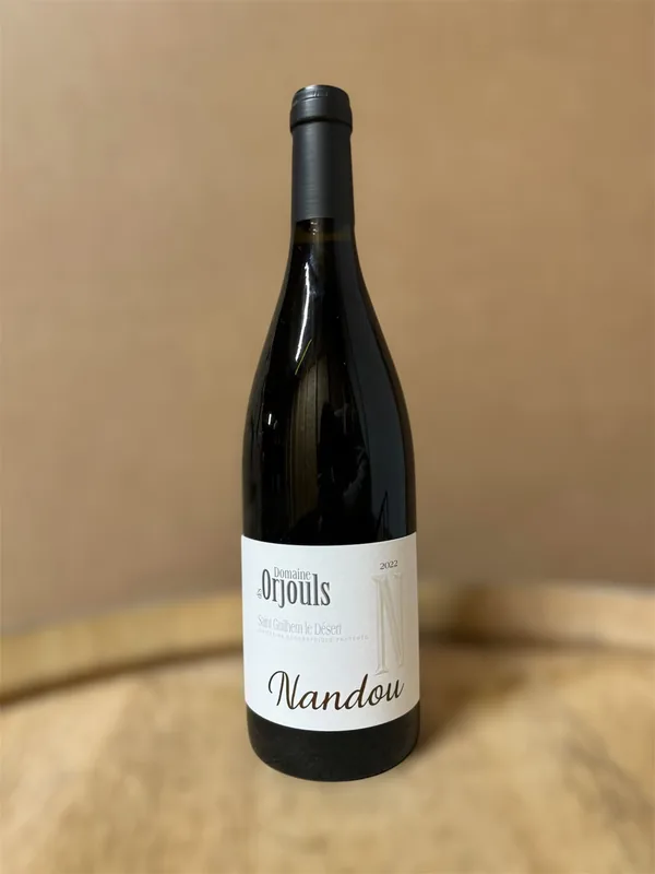 Bouteille de Nandou — DOMAINE DES ORJOULS, vin rouge