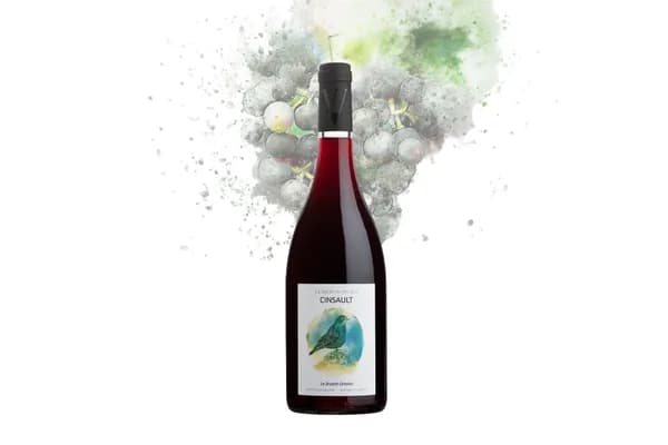 Bouteille de Cinsault Natura 2000 — DOMAINE LA VOUTE DU VERDUS, vin rouge