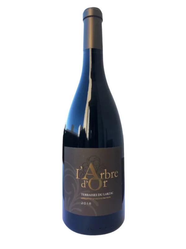 Bouteille de L'Arbre d'Or — DOMAINE LES CAIZERGUES, vin rouge