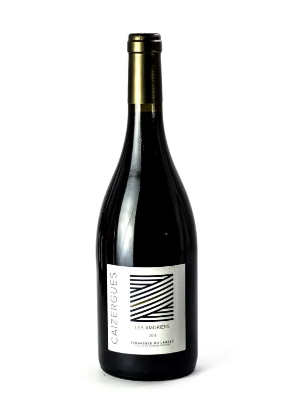 Bouteille de Les Amoriers — DOMAINE LES CAIZERGUES, vin rouge