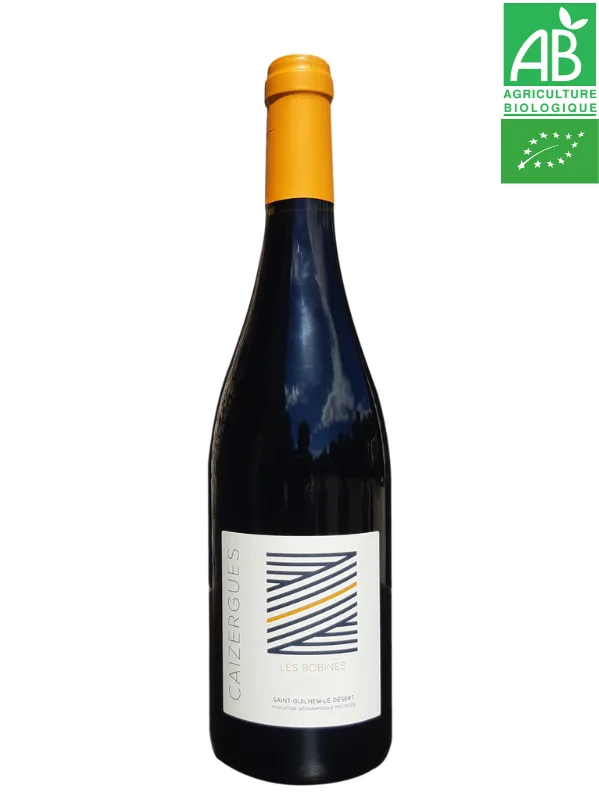 Bouteille de Les Bobines — DOMAINE LES CAIZERGUES, vin rouge