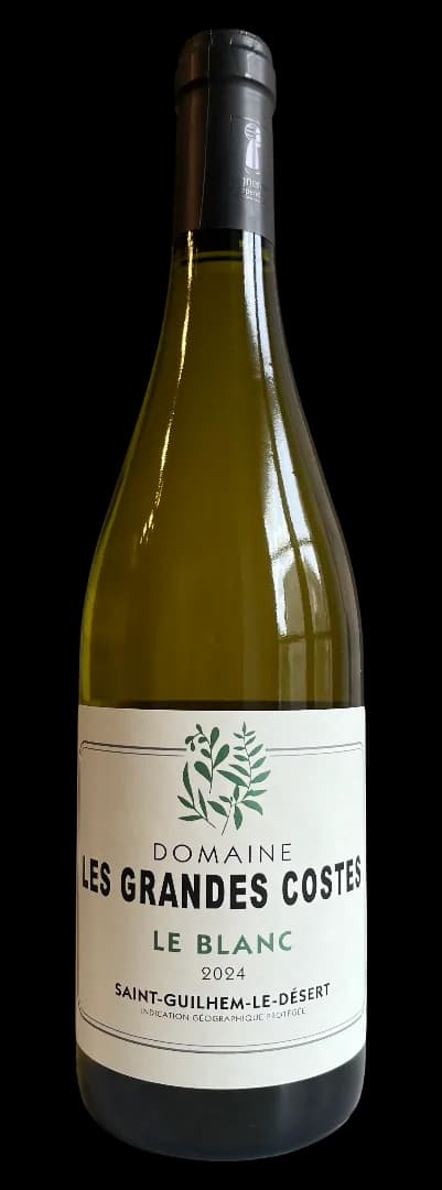 Bouteille de L'Hort Blanc — DOMAINE LES GRANDES COSTES, vin blanc