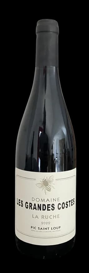 Bouteille de La Ruche — DOMAINE LES GRANDES COSTES, vin rouge