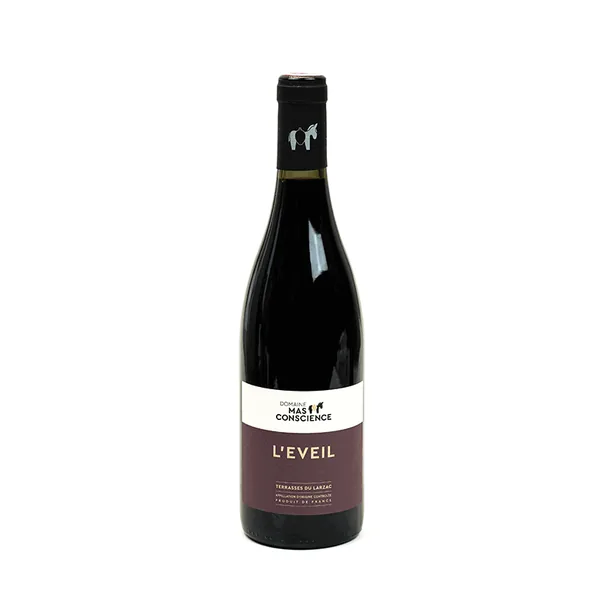 Bouteille de L'Éveil — DOMAINE MAS CONSCIENCE, vin rouge