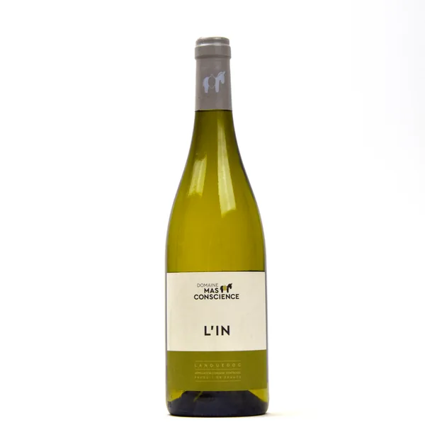 Bouteille de L'In — DOMAINE MAS CONSCIENCE, vin blanc