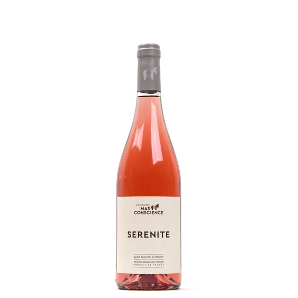 Bouteille de Sérénité — DOMAINE MAS CONSCIENCE, vin non précisé