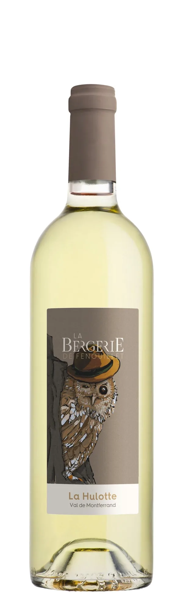 Bouteille de La Hulotte — LA BERGERIE DE FENOUILLET, vin blanc