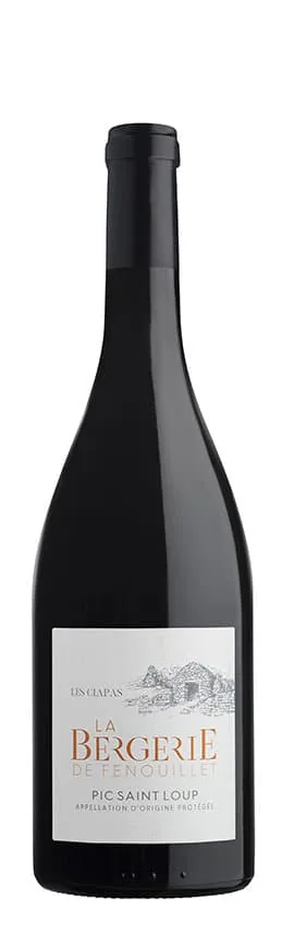 Bouteille de Les Clapas — LA BERGERIE DE FENOUILLET, vin inconnu