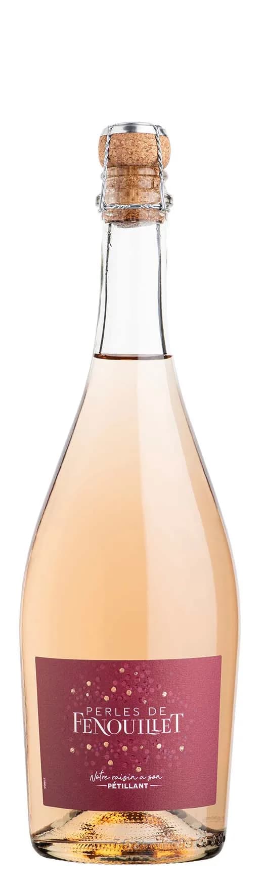 Bouteille de Perles Rosé — LA BERGERIE DE FENOUILLET, vin rosé