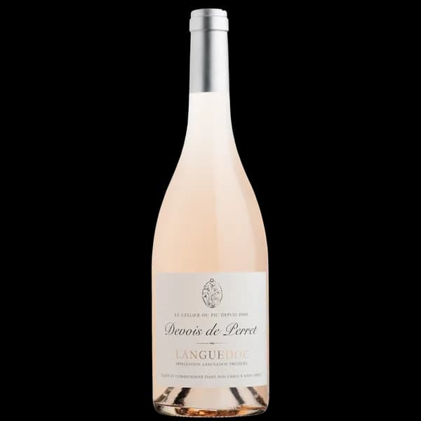 Bouteille de Devois de Perret Rosé — LE CELLIER DU PIC, vin rosé