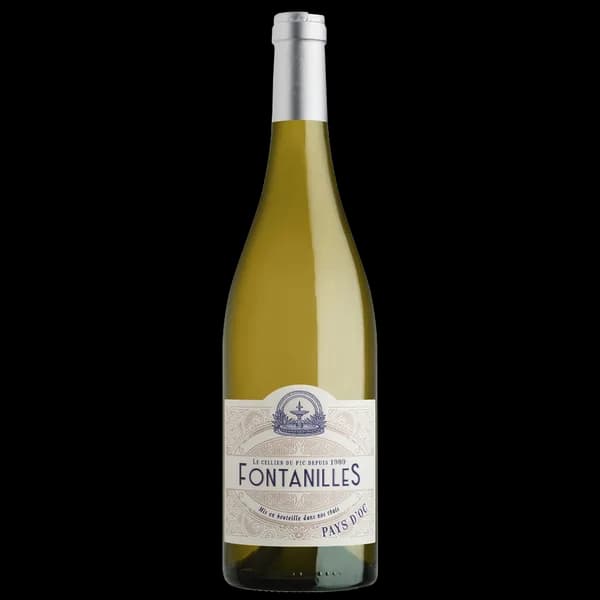 Bouteille de Fontanilles Blanc — LE CELLIER DU PIC, vin blanc