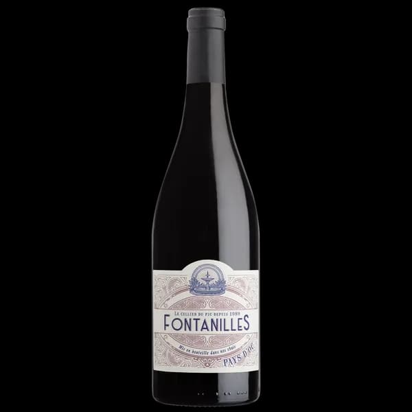 Bouteille de Fontanilles Rouge — LE CELLIER DU PIC, vin rouge