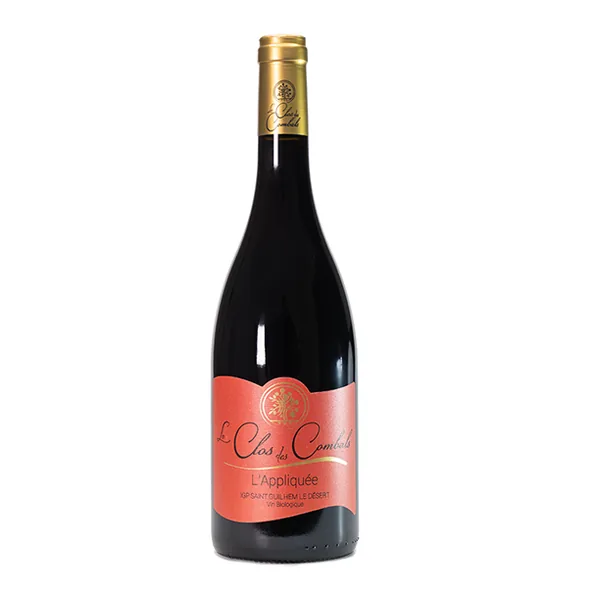 Bouteille de L'Appliquée Rouge — LE CLOS DES COMBALS, vin rouge