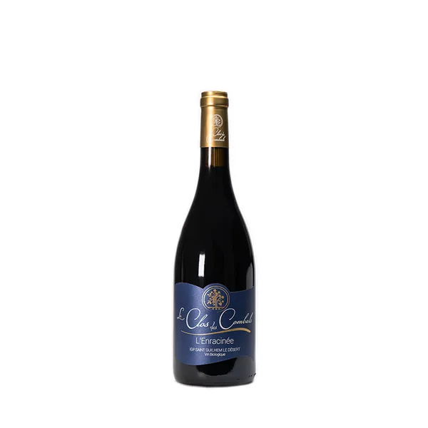 Bouteille de L'Enracinée — LE CLOS DES COMBALS, vin rouge