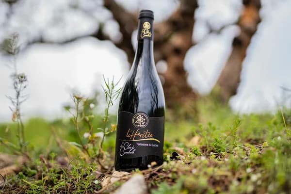 Bouteille de L'Héritée — LE CLOS DES COMBALS, vin rouge