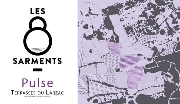Bouteille de Pulse — LES 8 SARMENTS, vin rouge