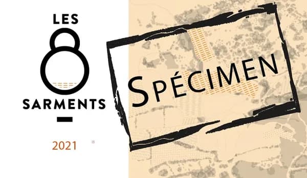 Bouteille de Spécimen — LES 8 SARMENTS, vin rouge