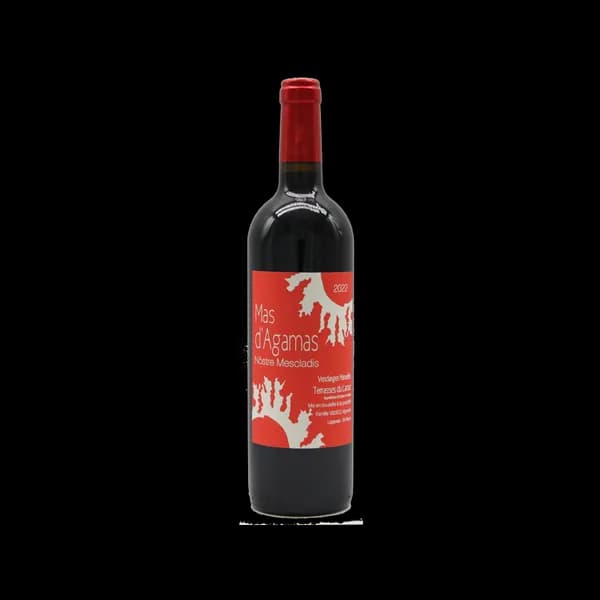 Bouteille de Nostre Mescladis — MAS D'AGAMAS, vin rouge