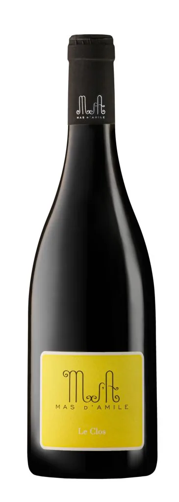 Bouteille de Le Clos — MAS D'AMILE, vin rouge