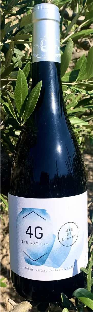 Bouteille de 4Générations — MAS DE CLANNY, vin rouge