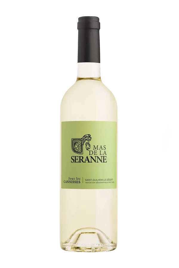 Bouteille de Sous les Cannisses — MAS DE LA SERANNE, vin blanc