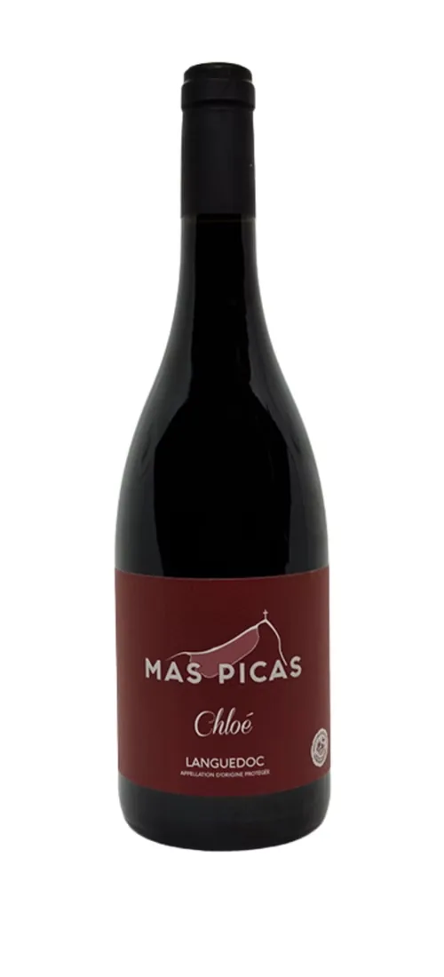 Bouteille de Chloé — MAS PICAS, vin rouge