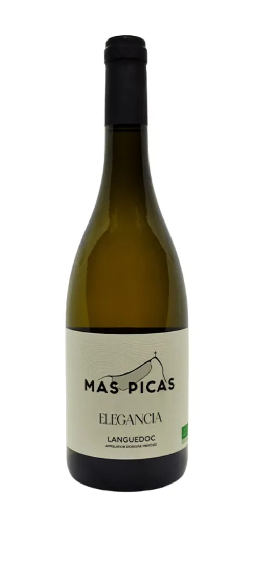 Bouteille de Elegancia — MAS PICAS, vin blanc