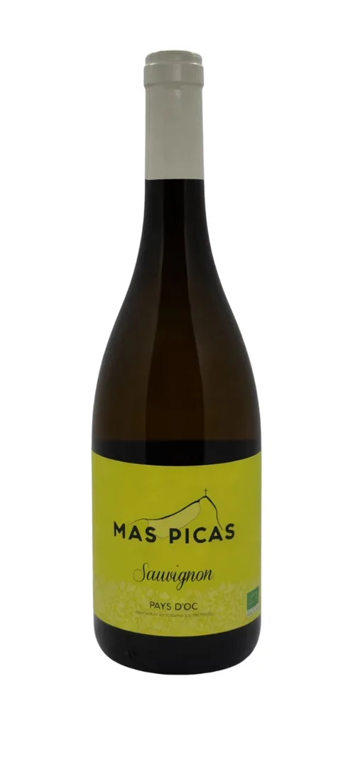 Bouteille de Sauvignon — MAS PICAS, vin blanc
