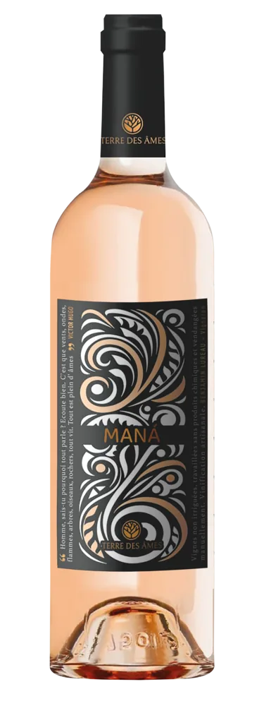 Bouteille de Manà — TERRE DES AMES, vin rosé