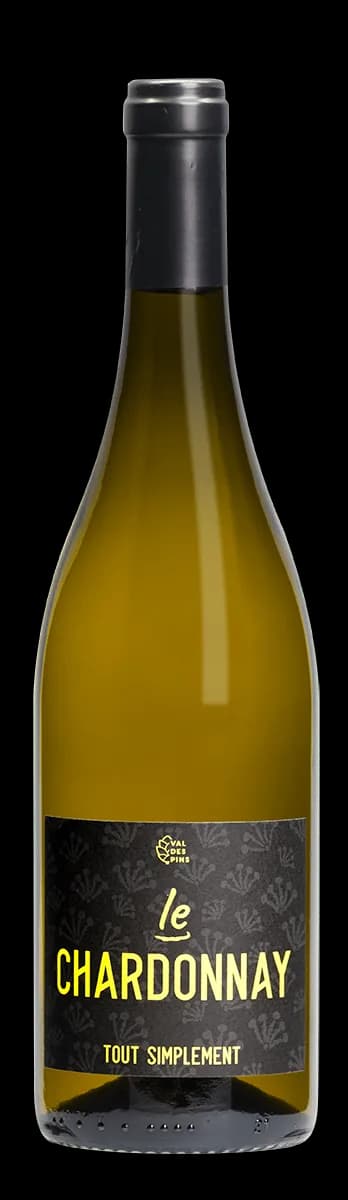 Bouteille de Le Chardonnay — VAL DES PINS, vin blanc