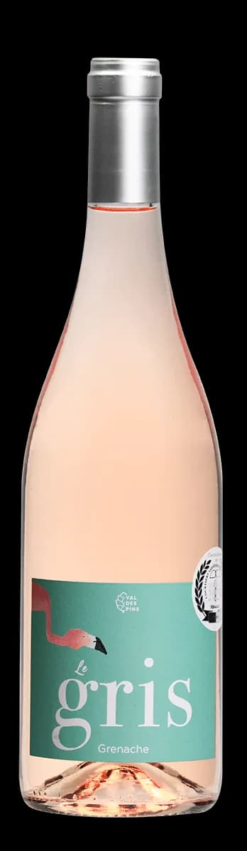 Bouteille de Le Gris — VAL DES PINS, vin rosé
