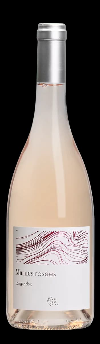 Bouteille de Marnes Rosées — VAL DES PINS, vin rosé