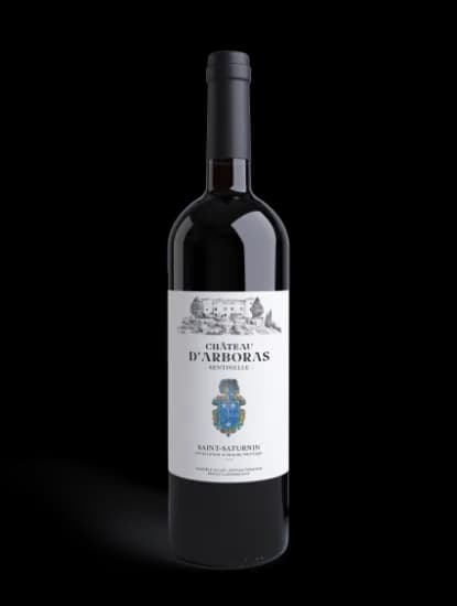 Bouteille de Sentinelle — CHATEAU D'ARBORAS, vin rouge