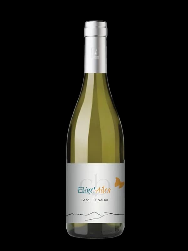 Bouteille de Etinc'Ailes — CHATEAU DE BOISSET, vin blanc