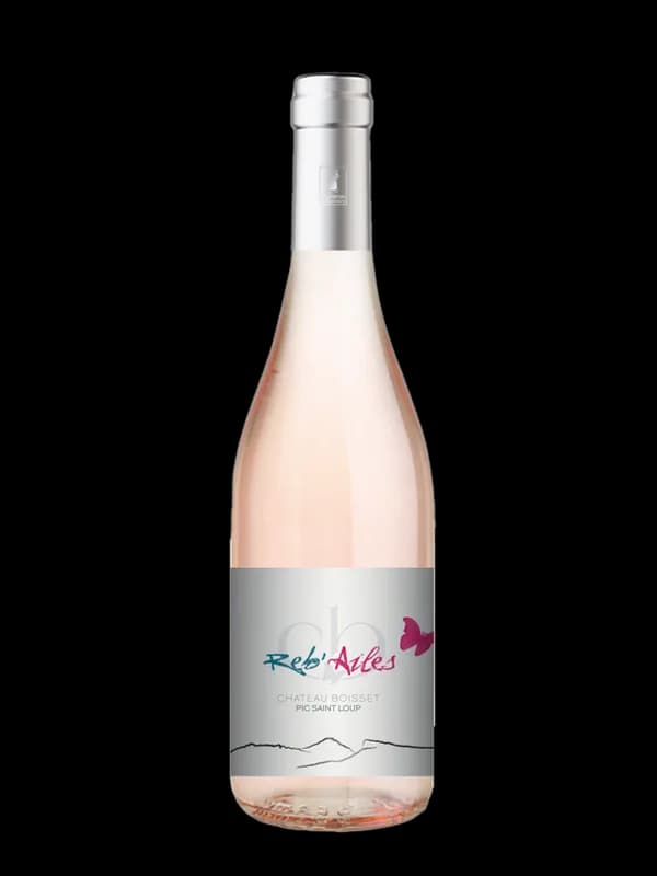 Bouteille de Reb'Ailes — CHATEAU DE BOISSET, vin rosé