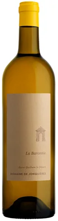 Bouteille de La Baronnie Blanc — CHATEAU DE JONCQUIERES, vin blanc