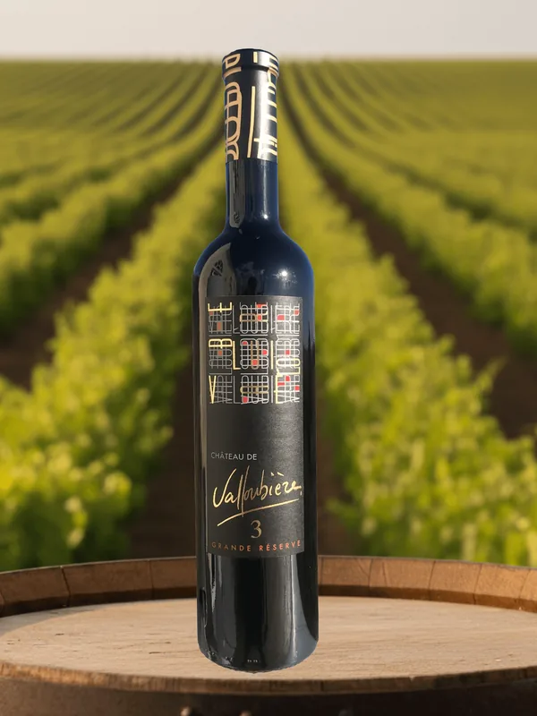 Bouteille de Terrasses du Larzac Grande Réserve — CHATEAU DE VALLOUBIERE, vin rouge