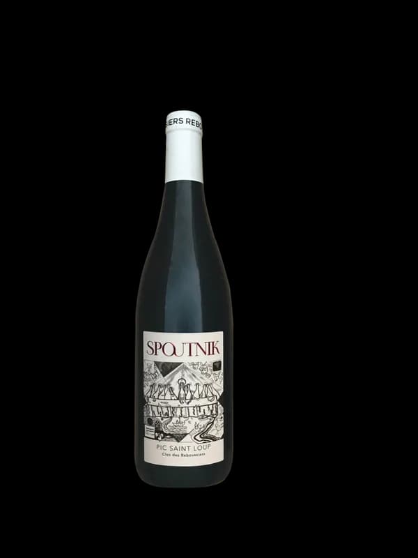Bouteille de Spoutnik — CLOS DES REBOUSSIERS, vin rouge